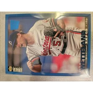 John Wetteland - 1995 Upper Deck Collector's choice #102 - expos - RAW mint